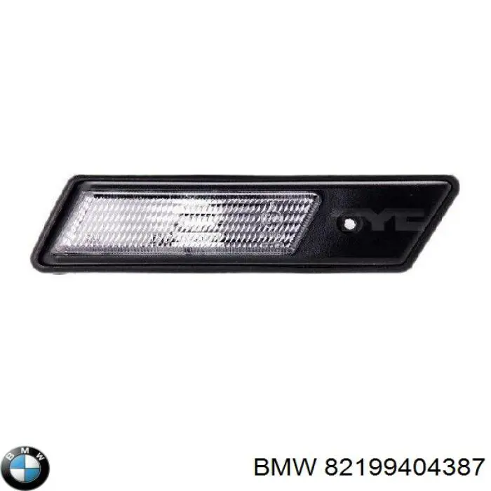 Повторювач повороту на крилі, лівий 82199404387 BMW