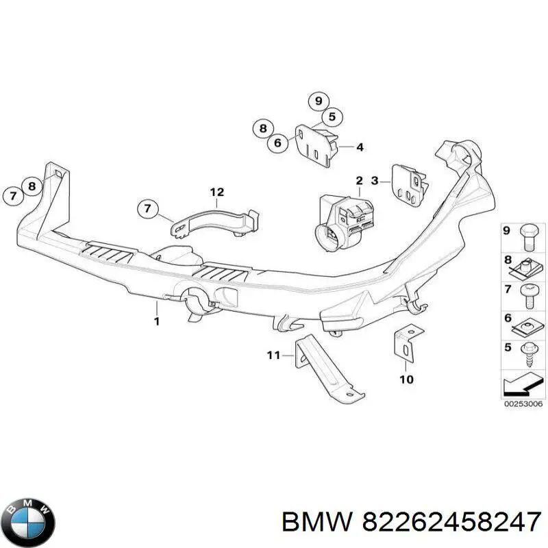  BMW 82262458247 ціна, від 26.37 USD