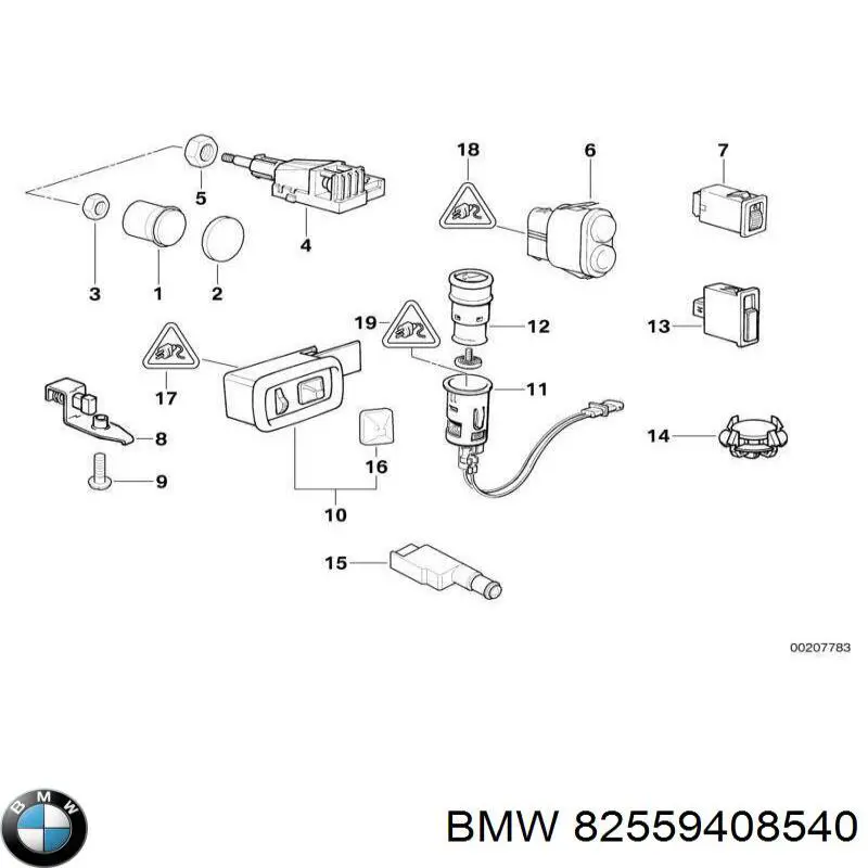Килимок передній, комплект 2 шт. BMW 82559408540 ціна, від 120.10 USD