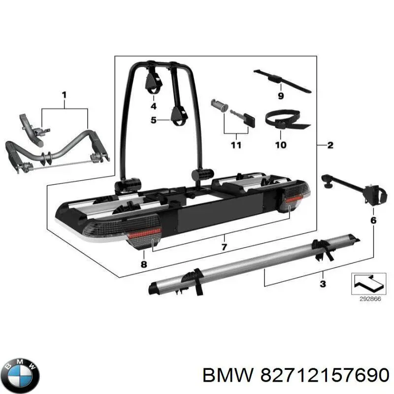 Купити 82712157690 BMW 
