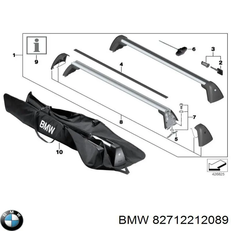  BMW 82712212089 ціна, від 301.23 USD