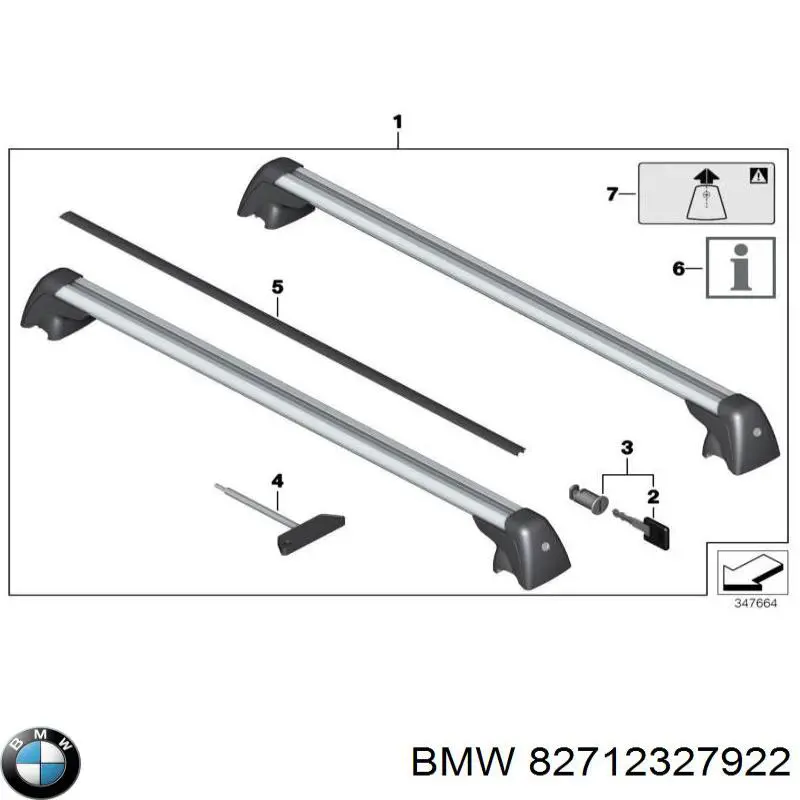  BMW 82712327922 ціна, від 284.27 USD