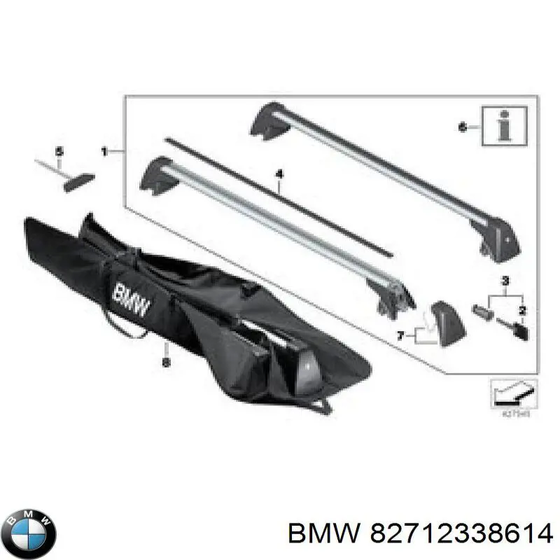  BMW 82712338614 ціна, від 285.81 USD