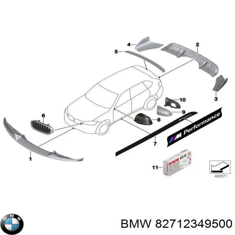 82712349500 BMW 