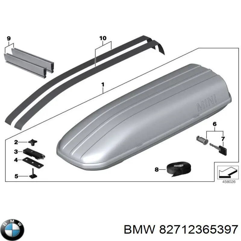  BMW 82712365397 ціна, від 531.93 USD