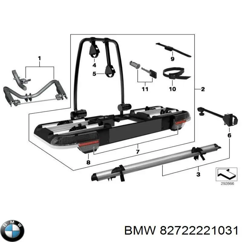 Купити 82722221031 BMW 