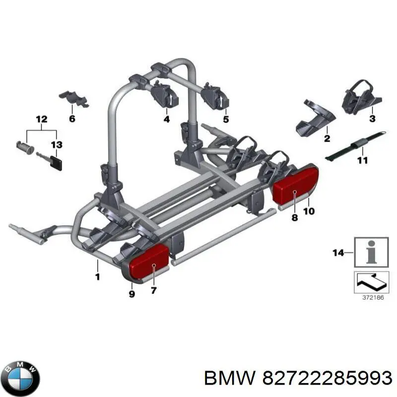 Купити 82722285993 BMW 