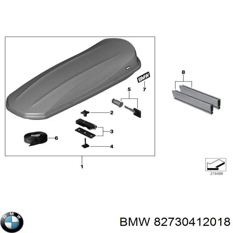  BMW 82730412018 ціна, від 8.94 USD