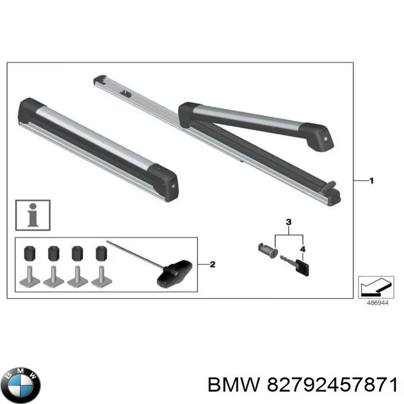  BMW 82792457871 ціна, від 46.72 USD