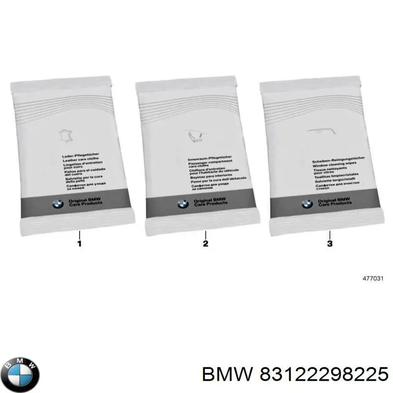 Серветка 83122298225 BMW