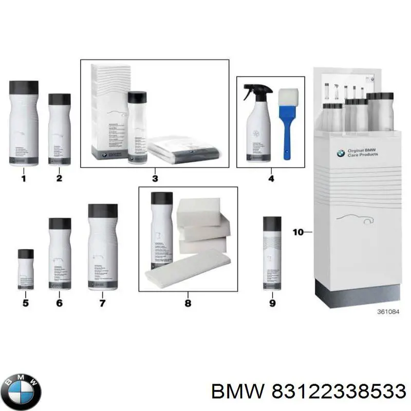 Купити 83122338533 BMW Очищувач шкіряної оббивки салону