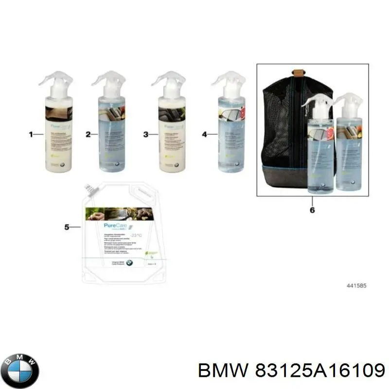  83125A16109 BMW