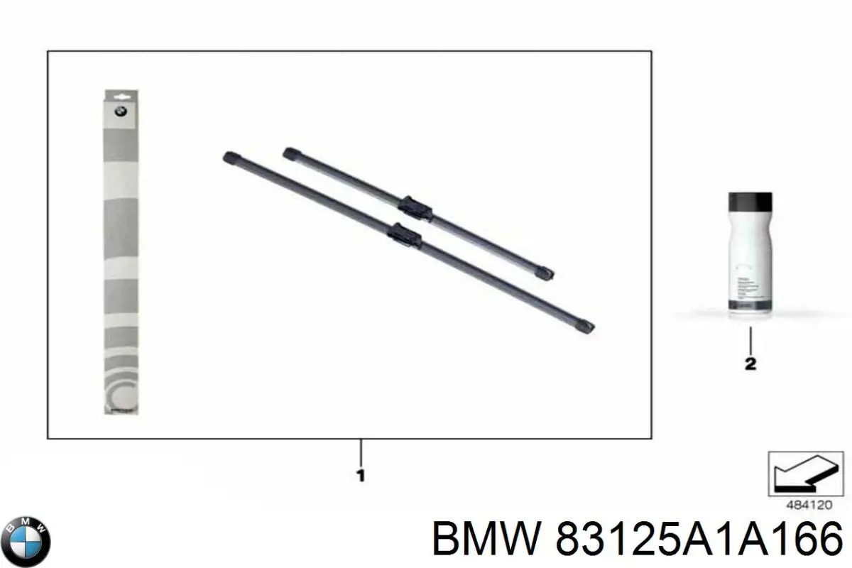 Рідина омивача морозостійка 83125A1A166 BMW