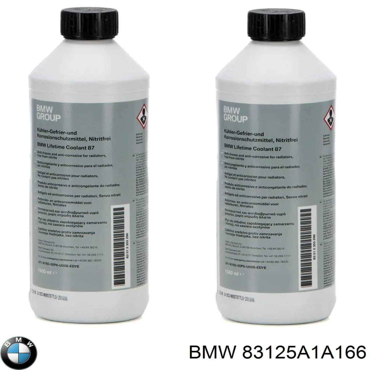Купити 83125A1A166 BMW Рідина для омивача скла