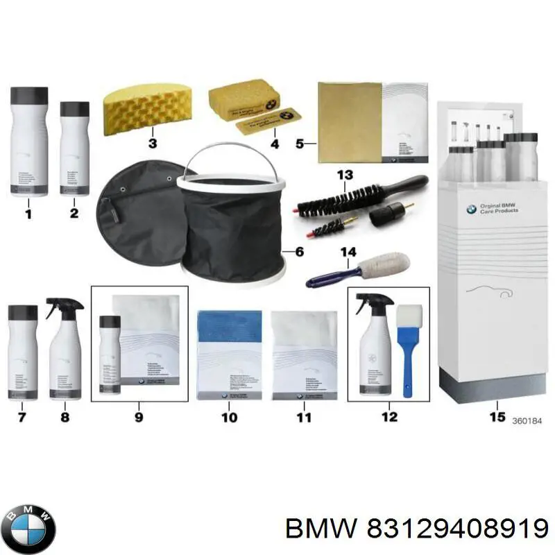 Шампунь автомобільний BMW 83122298192 ціна, від 12.30 USD
