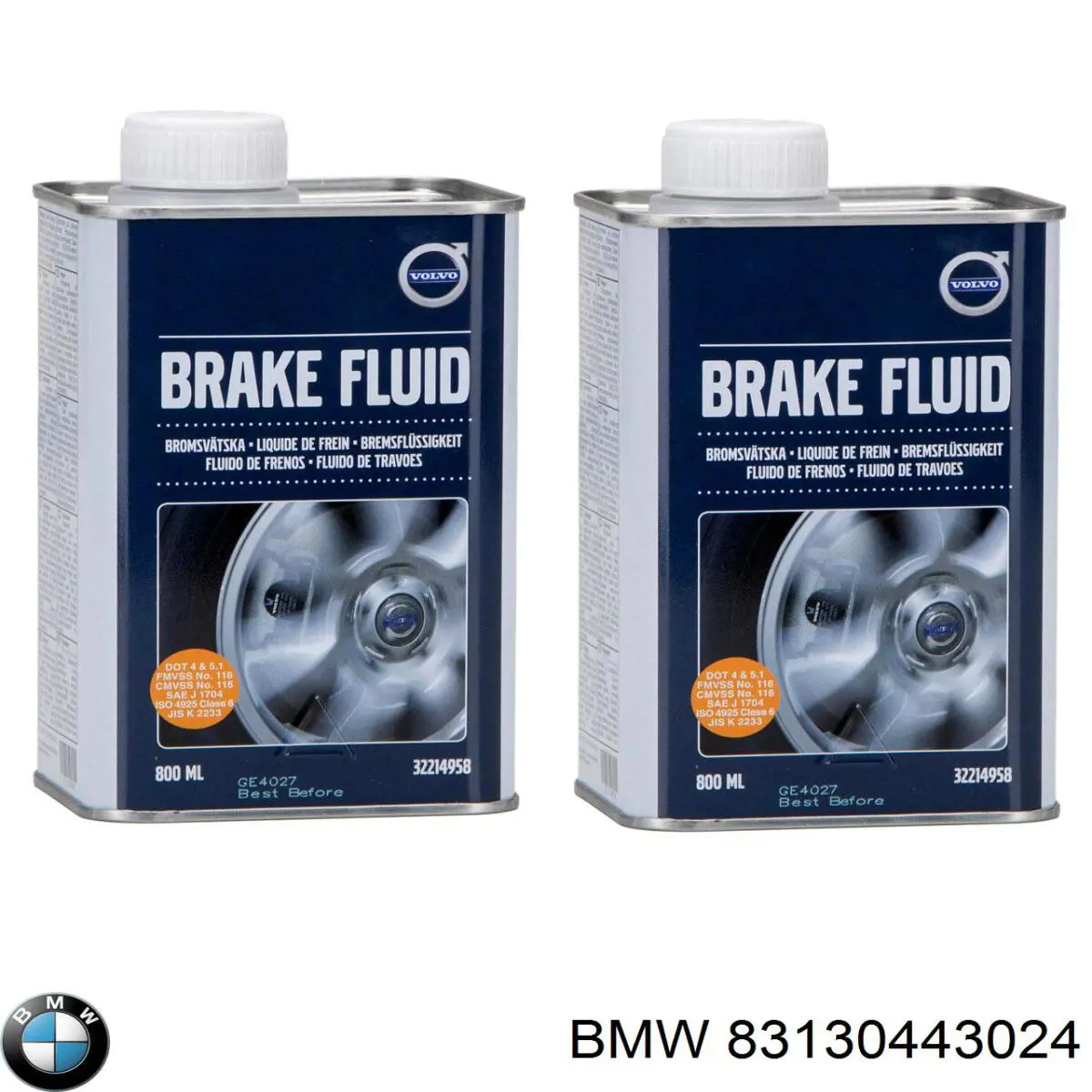 Купити 83130443024 BMW Рідина гальмівна
