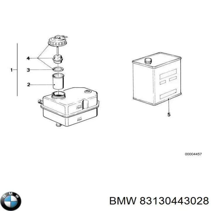  BMW 83130443028 ціна, від 211.60 USD