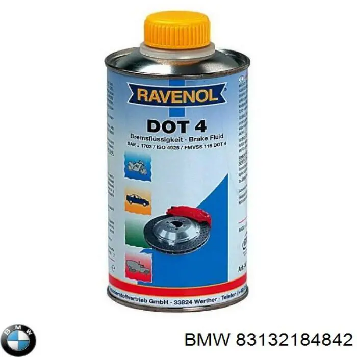 Рідина гальмівна BMW 83132184842 ціна, від 11.05 USD