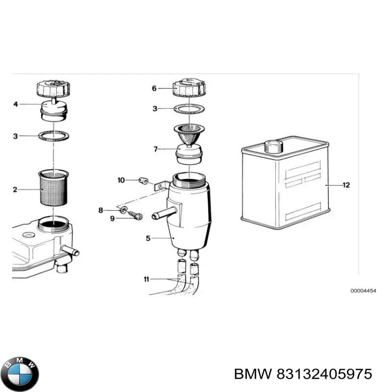Купити 83132405975 BMW Рідина гальмівна