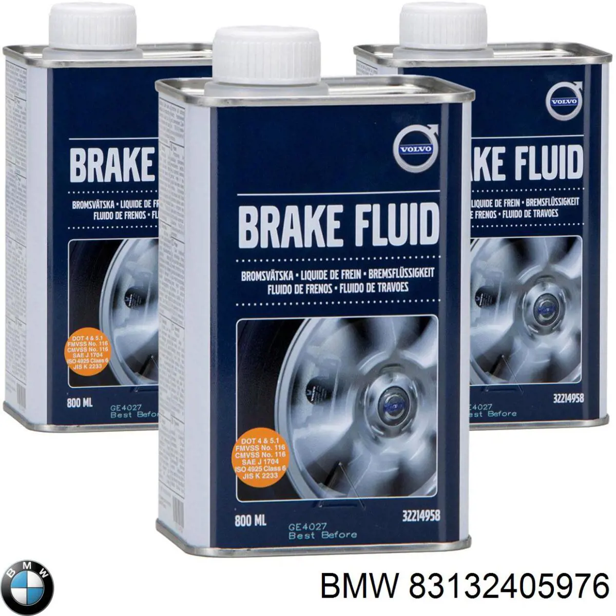 Купити 83132405976 BMW Рідина гальмівна