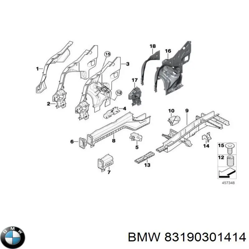  83190301414 BMW