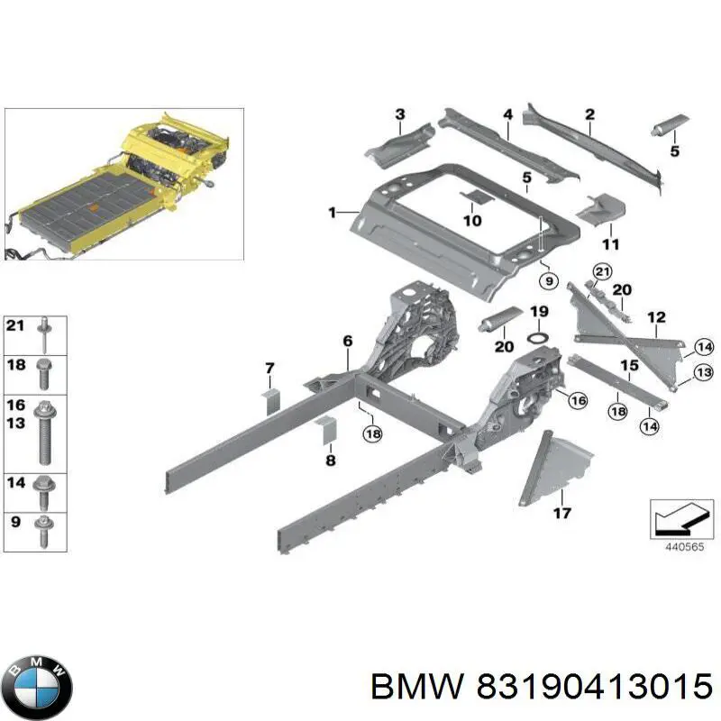 83190413015 BMW Клей-герметик для скла