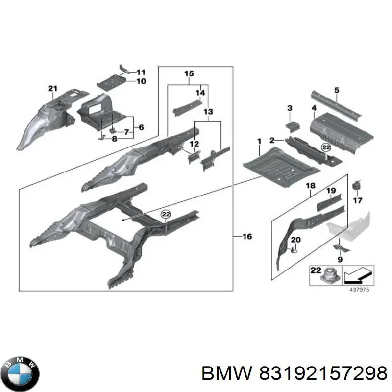 Докатка, аварійне запасне колесо 83192157298 BMW