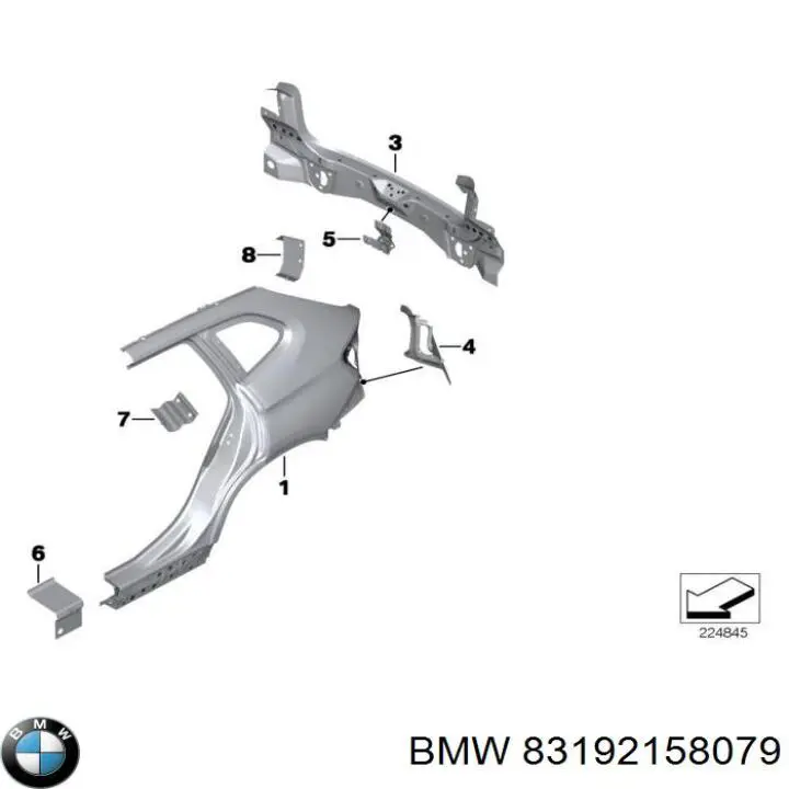  BMW 83192158079