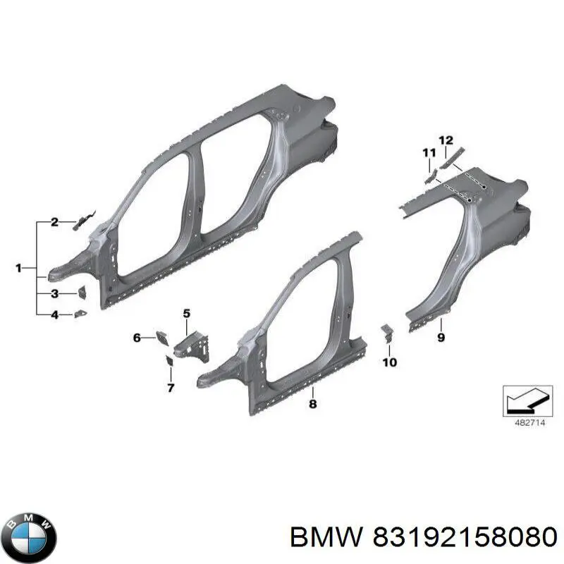 83192158080 BMW 