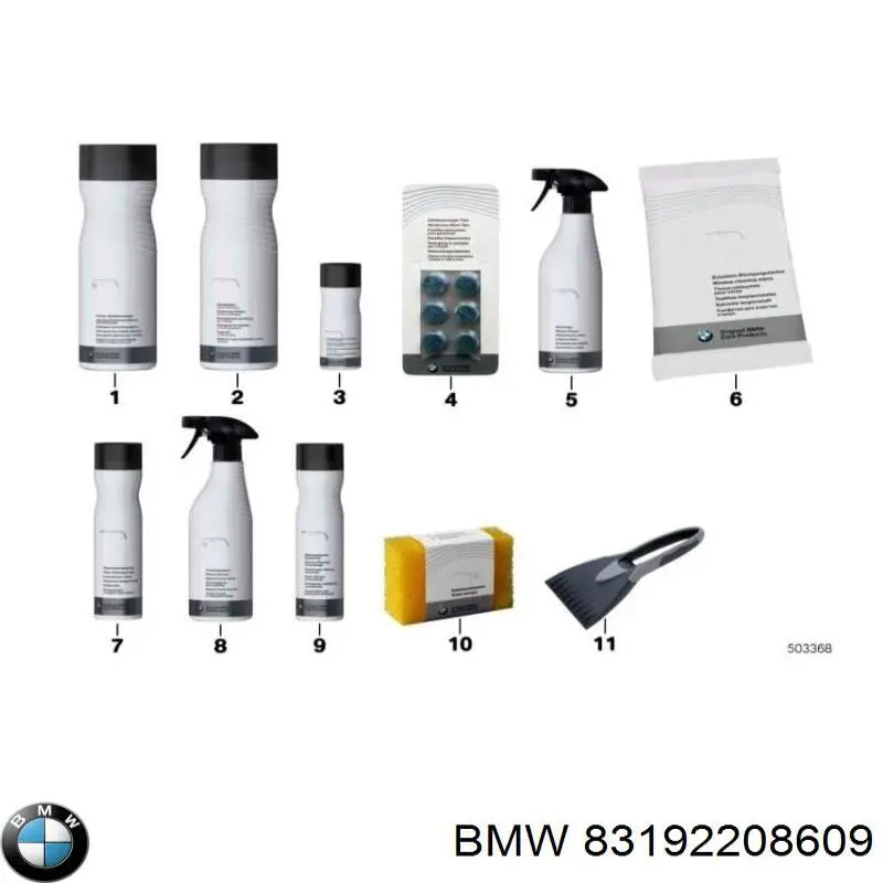 Мастило для замків та петель 83192208609 BMW