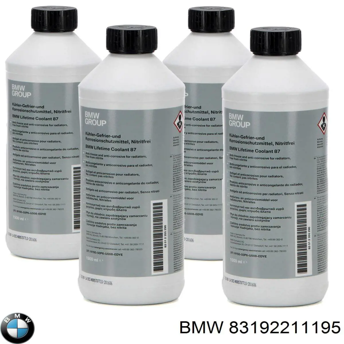 Купити 83192211195 BMW Охолоджуюча рідина для двигунів
