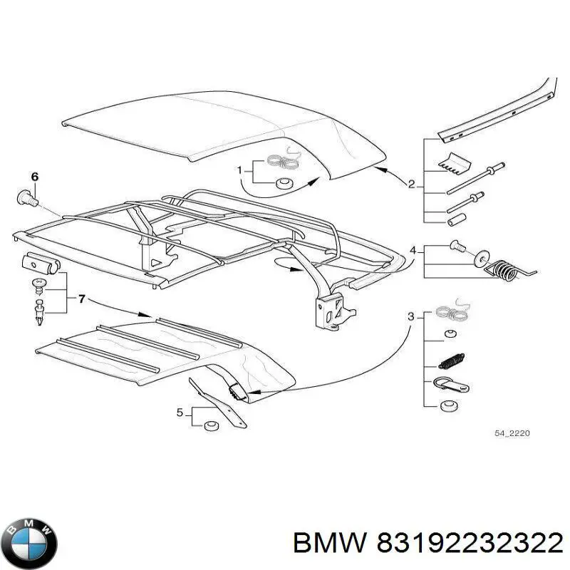  BMW 83192232322 ціна, від 15.12 USD