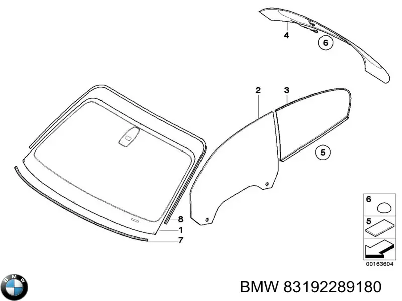 Купити 83192289180 BMW 