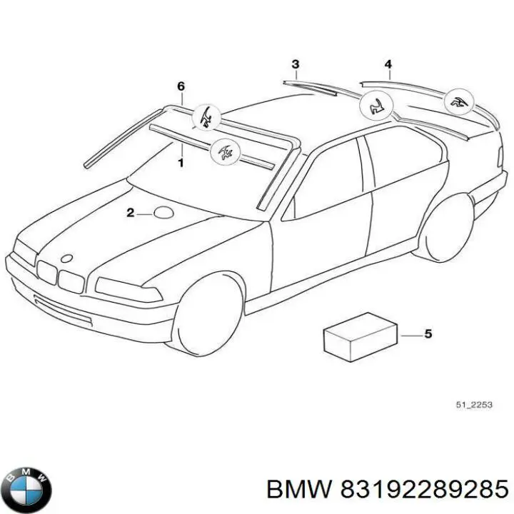 Клей-герметик для скла BMW 83192289285 ціна, від 73.69 USD