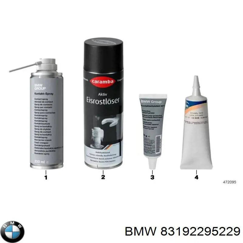 Мастило для електропроводки BMW 83192295229 ціна, від 49.45 USD
