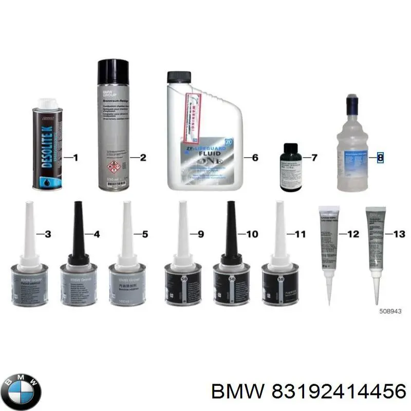 Купити 83192414456 BMW Присадки паливної системи для дизеля