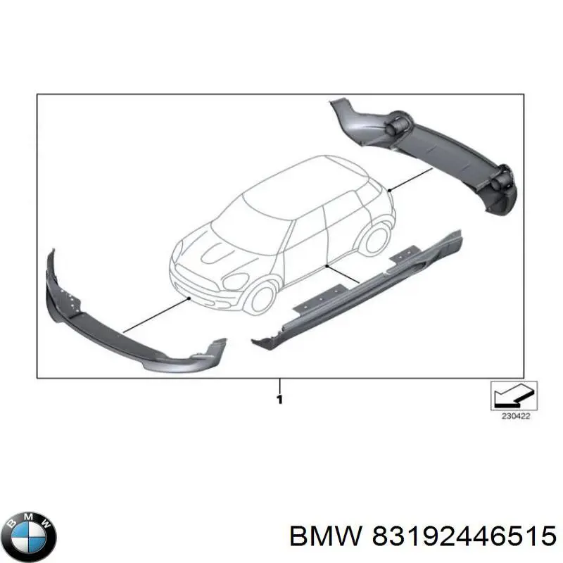  BMW 83192446515 ціна, від 15.95 USD