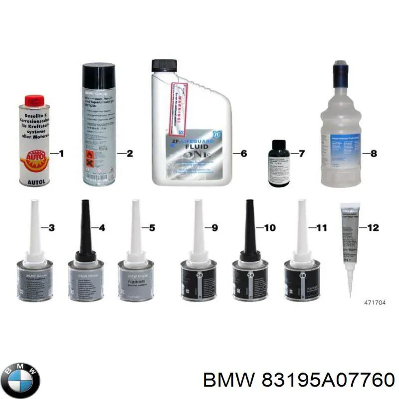 83195A07760 BMW 