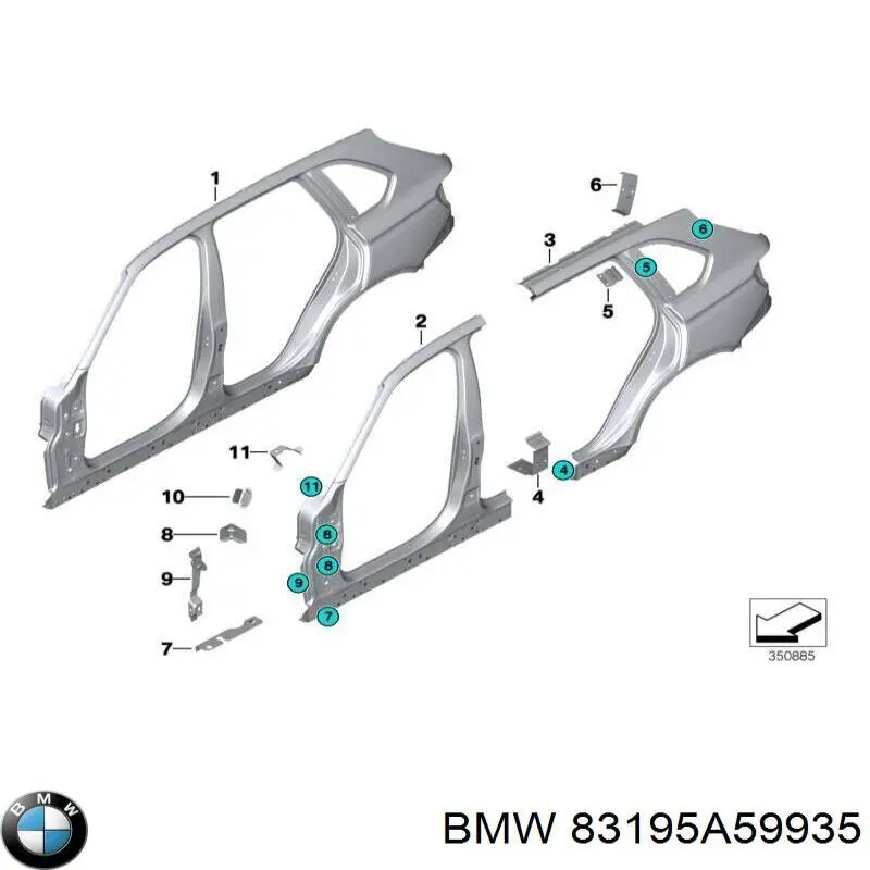 83195A59935 BMW 