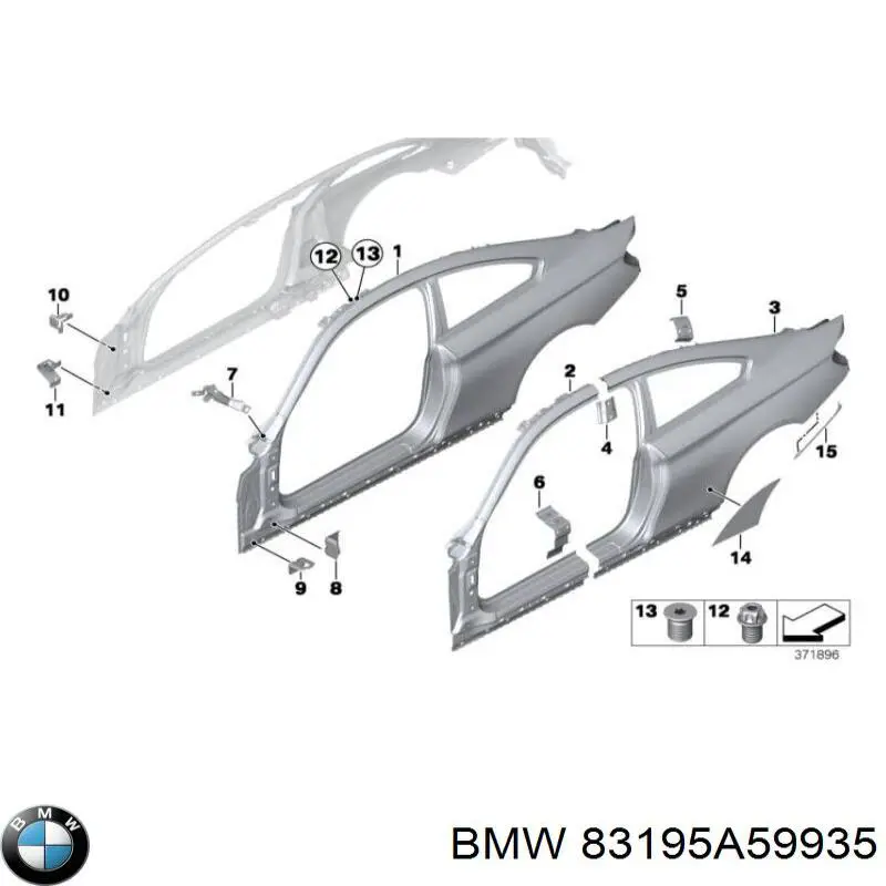 Купити 83195A59935 BMW 