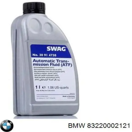 Масло трансмісії BMW 83220002121 ціна, від 18.09 USD