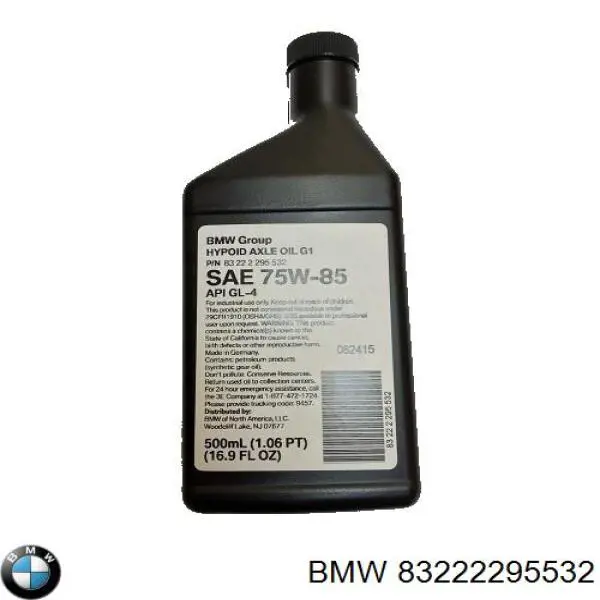 Масло трансмісійне для коробки передач BMW 83222295532 ціна, від 27.99 USD