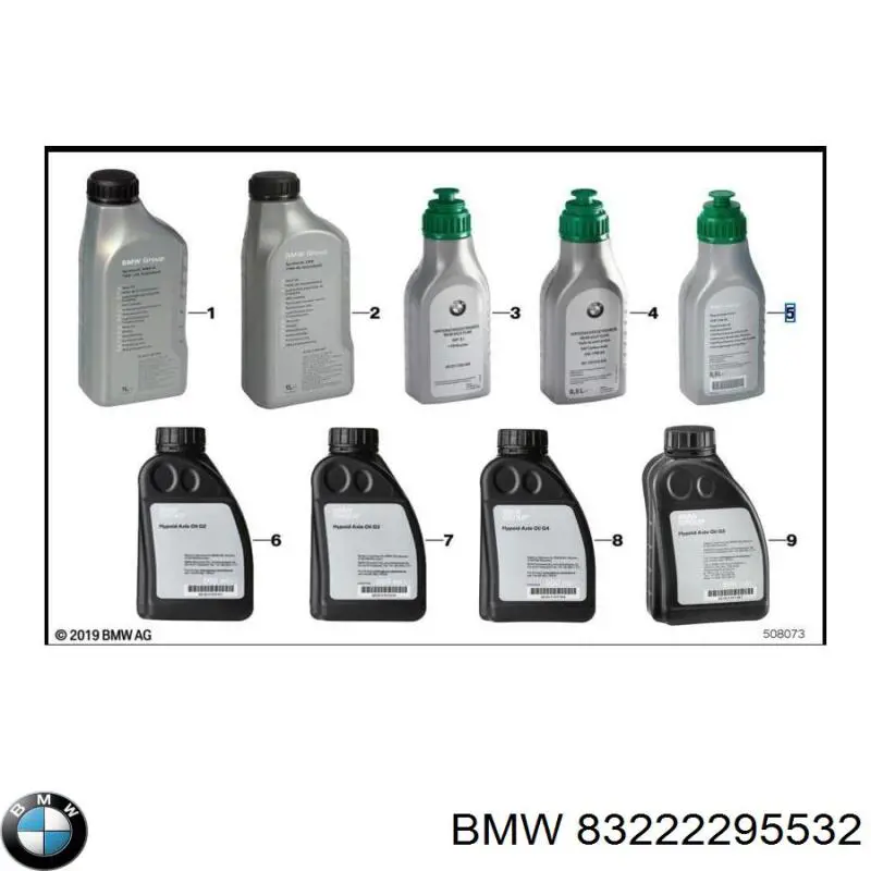 Купити 83222295532 BMW Масло трансмісії