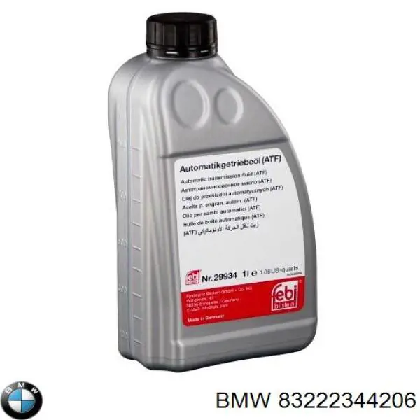 Масло трансмісії 83222344206 BMW