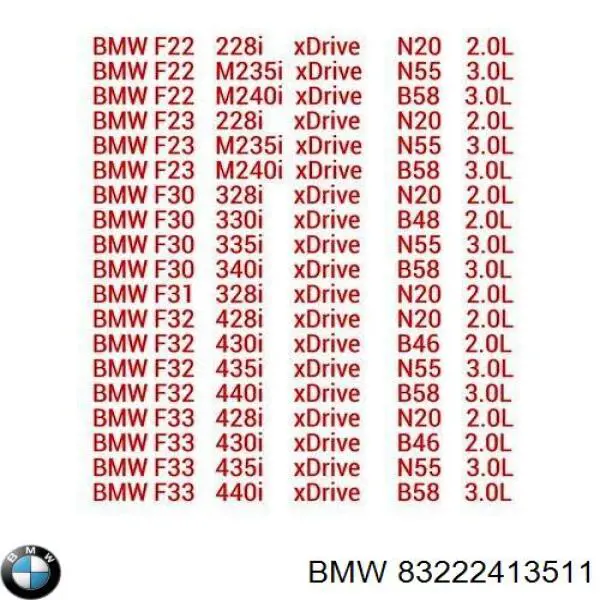 Масло трансмісійне на BMW 4 (F32)
