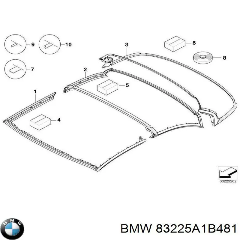 Купити 83225A1B481 BMW 