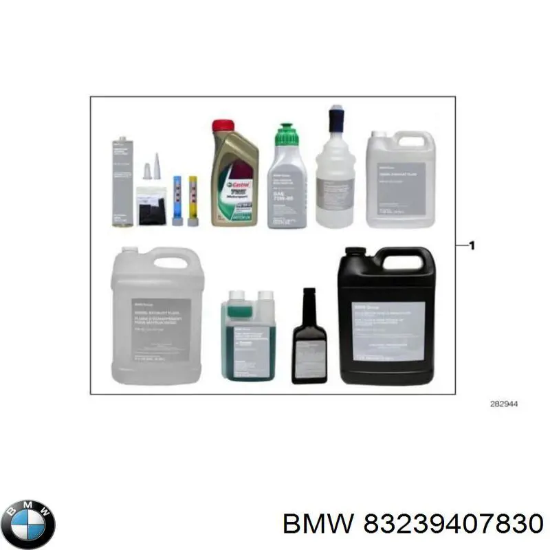 Мастило гальмівних систем BMW 83239407830 ціна, від 26.51 USD