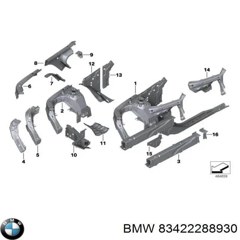  83422288930 BMW