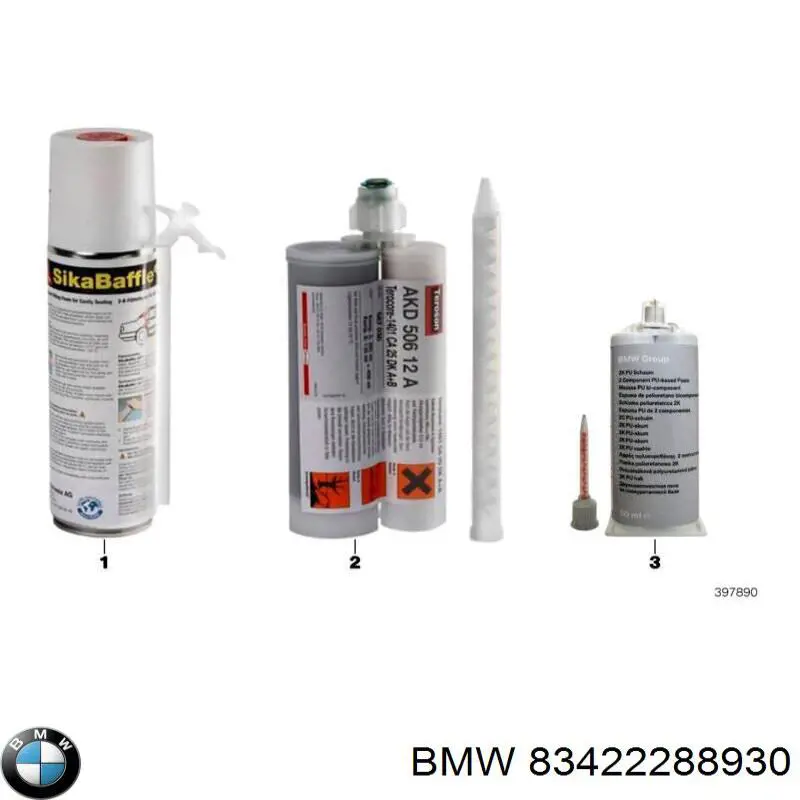 Купити 83422288930 BMW 