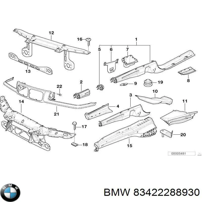  83422288930 BMW